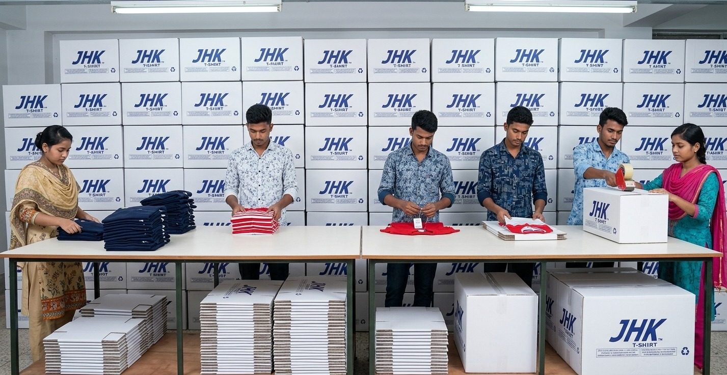 Packing department at Minar Group