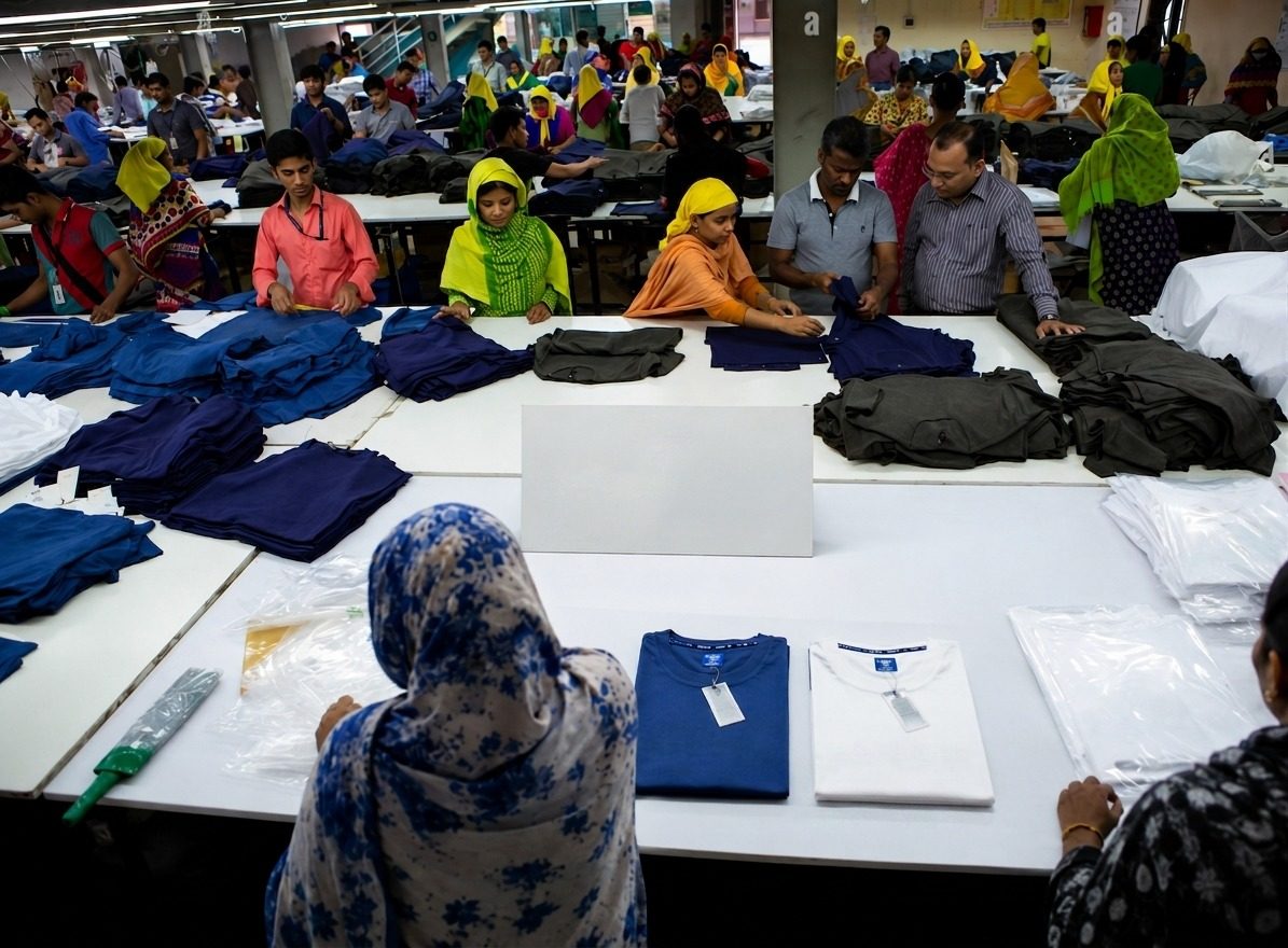 Finishing department at Minar Group